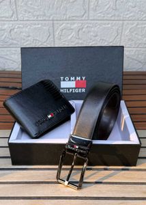 Tommy Hilfiger Belt &amp; Wallet Set