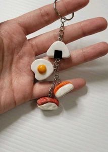 Japanese Food - Sushi, Onigiri, Fried Egg Charms