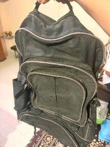 Durable black Backpack