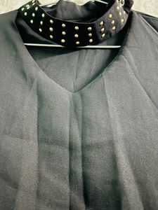 Black Designer Top