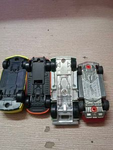 Set of 4 hot wheels Toy Cars