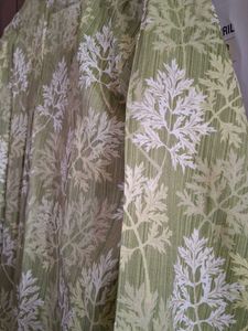 Stylish Green Leaf Print Kurta