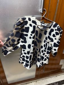 Animal Print Top