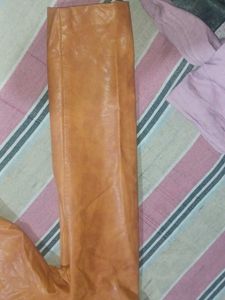 Stylish Faux Leather Biker Jacket