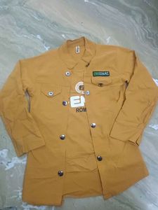 Stylish Yellow Kurta Jacket