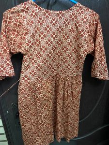 A Line Short Kurti