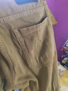 Khaki Corduroy Pant