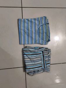 Men's Striped Sleepwear Set