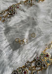 Exquisite Embellished Necklace Set