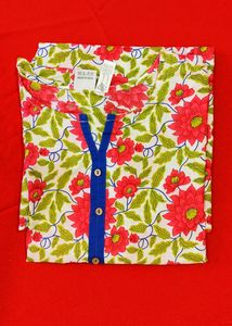 Women's Floral Kurta In Size XXL