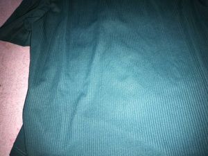Green Puff Sleeve Square Neck Top