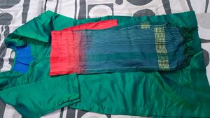 Emerald Green Kurta Set with Dupatta