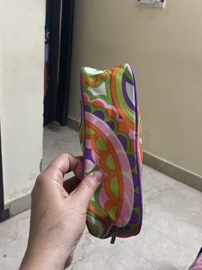 Clinique Flower Cosmetic Bag