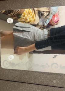 Grey Checkered Mini Skorts