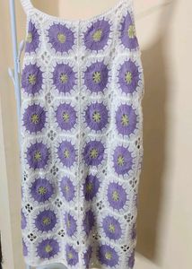 Crochet Flower dress