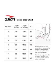 Asian Go Chase Black Casual Shoes