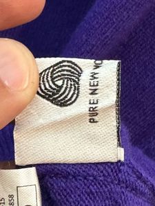 Karl Lagerfeld Purple Cardigan
