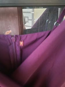 Elegant Purple Maxi Dress