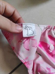 Cute Floral Reusable Diaper