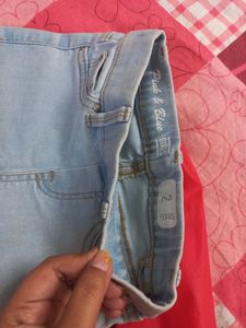 Denim Jeans Pant For Baby Girl