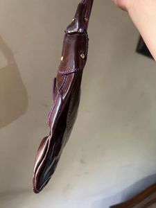 Ferragamo patent leather shoulder bag