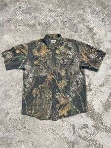 Mossy Oak Camouflage Short Sleeve Shirt