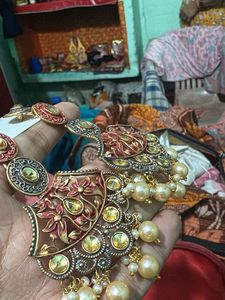 Intricate Ethnic Chandelier Earrings