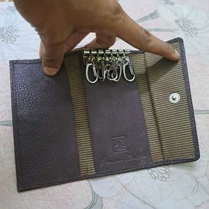 Brown Leather Key Holders