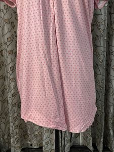 Cute Pink Polka Dot Nightgown