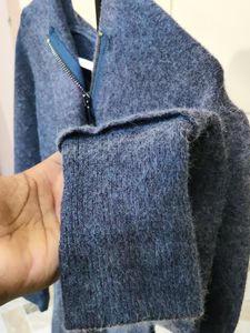 imported mens premium long cardigan sweater