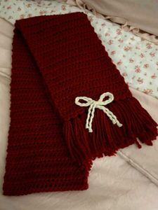 Cute Hello Kitty Knit Scarf