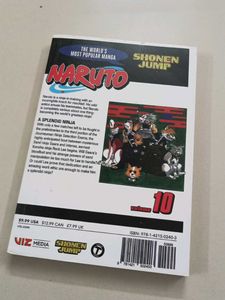 NARUTO MANGA VOLUME 10
