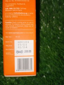 Face Serum Vitamin C