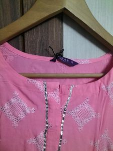Pink Kurti By Libas (XL)