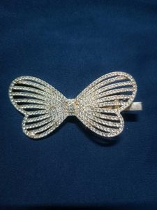 Set of 5 Sparkly Bow Hair Clips