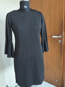 Chic Bell Sleeve Mini Dress