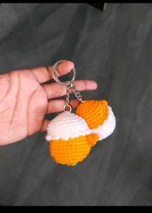 Restocked !! Crochet Cute Chicks Keychain 🐣