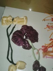 Chic Hair Scrunchies &amp; Bow Set