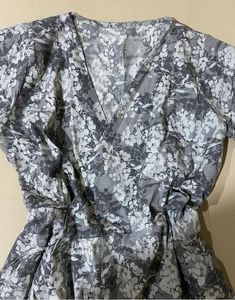 Floral Print Wrap Dress