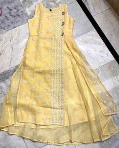 Elegant Yellow Kurta Set