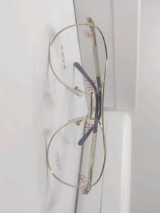 Aviator Eyeglasses with Gold Frame
