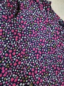 Floral Print Long Sleeve Top