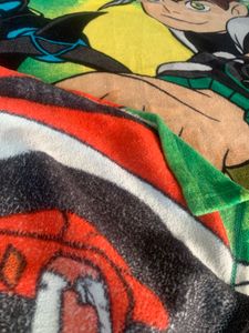 Ben 10 Soft Single Blanket dohar For Kids