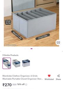 Fabric Drawer Organizers