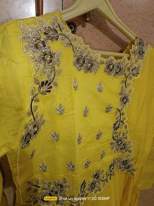 Very Beautiful Turmeric Yellow Colour Kurta 😍😍🫶