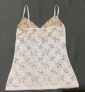 Delicate White Lace Camisole