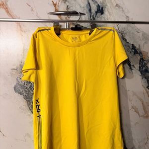 HRX Yellow T-Shirt