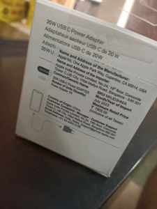 Iphone 20 Walt Adapter 1yr Garranty.