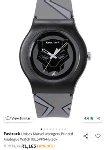 Fastrack Black Panther Watch