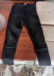 Classic Black Wash Denim Jeans